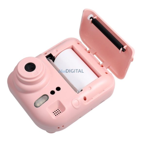 OEM KDC-0013E instant fényképezőgép nyomtatóval gyerekekek - rózsaszín