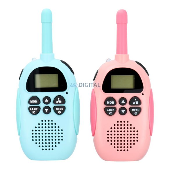 OEM KDC-0005 Walkie-talkie - rózsaszín és kék