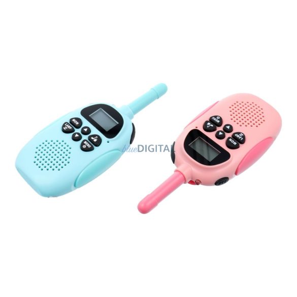 OEM KDC-0005 Walkie-talkie - rózsaszín és kék
