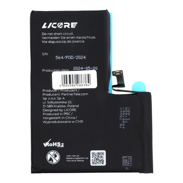 LICORE akkumulátor iPhone 14 Pro Max 4323mAh