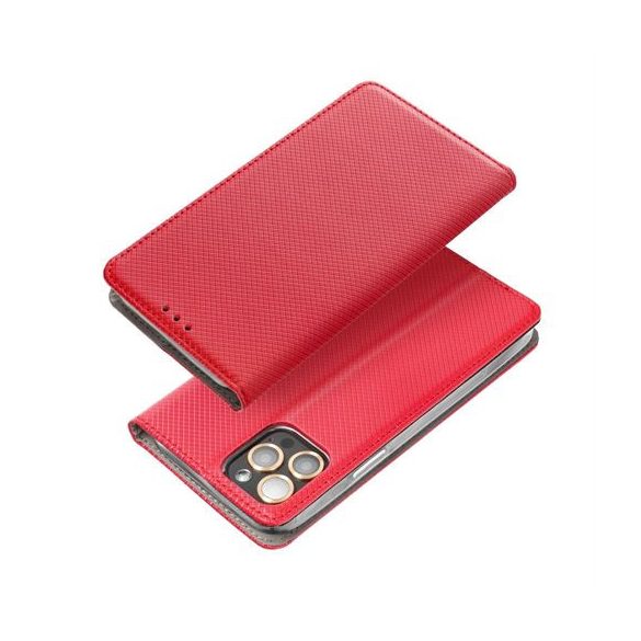 Smart Case könyvtok Motorola Moto G24 - piros