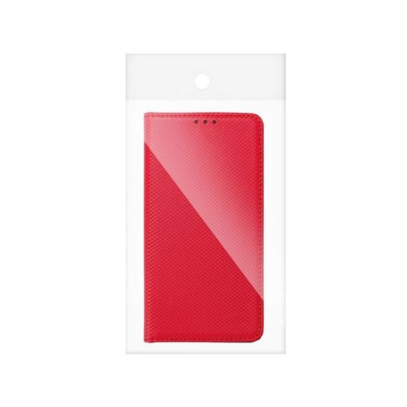 Smart Case könyvtok Motorola Moto G24 - piros
