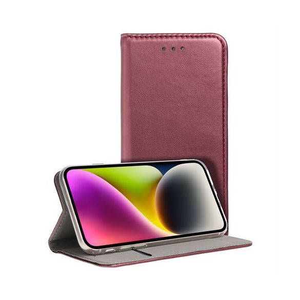 Smart Magneto könyvtok Realme C67 - bordó