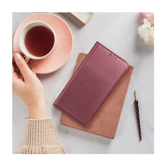 Smart Magneto könyvtok Realme C67 - bordó