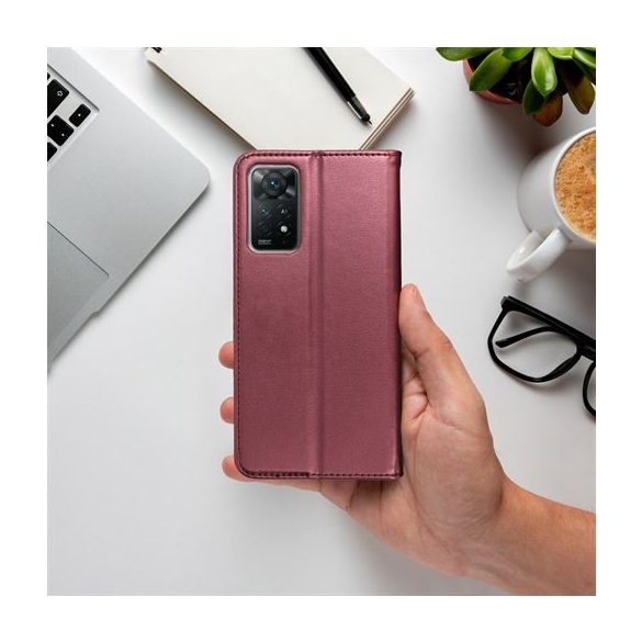 Smart Magneto könyvtok Realme C67 - bordó