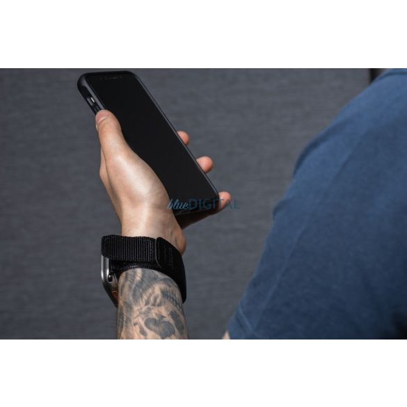 Forcell F-Design FA5 tépőzáras csereszíj Apple Watch 42 / 44 / 45 / 49 mm - fekete