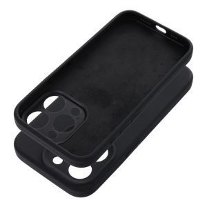 SILICONE tok 2mm iPhone 14 Pro - fekete