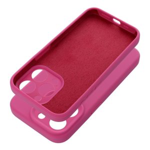 SILICONE tok 2mm iPhone 12 - pink