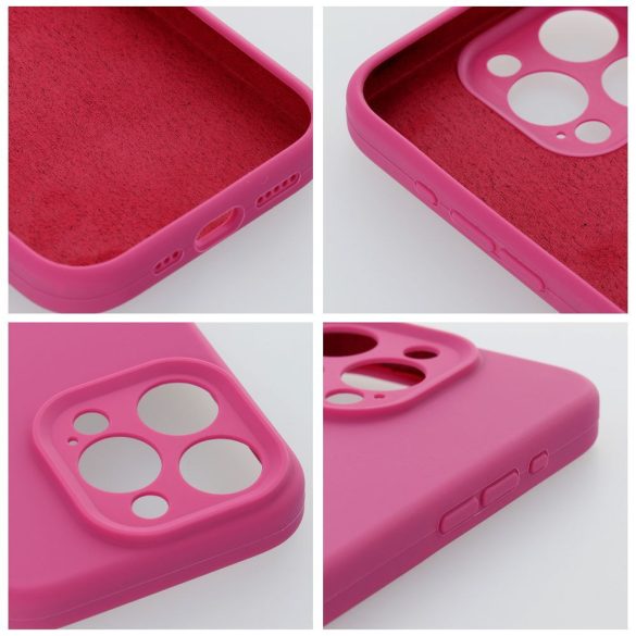 SILICONE tok 2mm iPhone 12 - pink