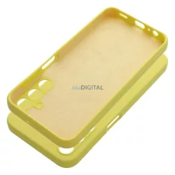 SILICONE tok 2mm Samsung Galaxy A15 5G / A15 4G - sárga