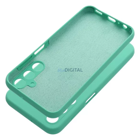 SILICONE tok 2mm Samsung Galaxy A25 5G - menta