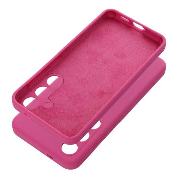 SILICONE tok 2mm Samsung Galaxy A34 5G - pink