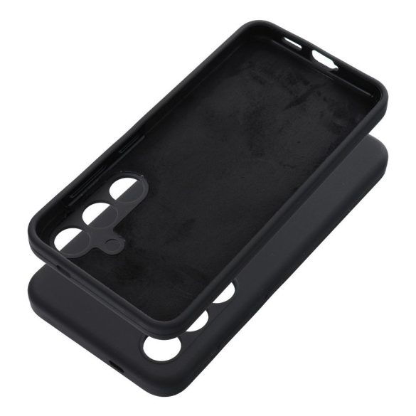 SILICONE tok 2mm Samsung Galaxy S24 - fekete