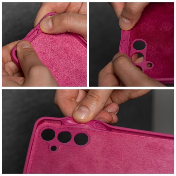 SILICONE tok 2mm Samsung Galaxy S24 - pink