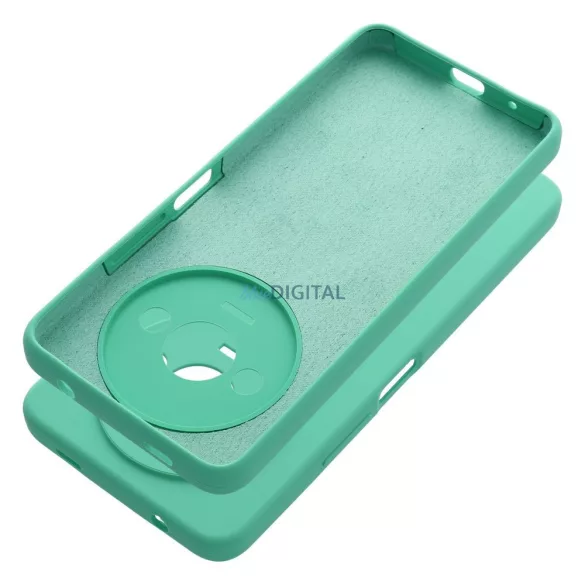 SILICONE tok 2mm Xiaomi Redmi A3 4G - menta