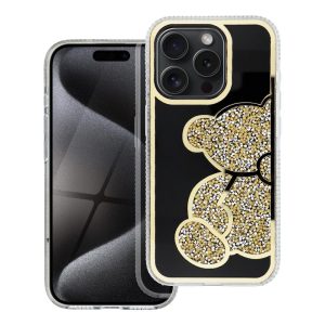 TEDDY BEAR tok iPhone 12 / 12 Pro - arany színű