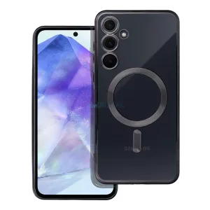Electro Mag MagSafe kompatibilis tok Samsung Galaxy A55 - fekete