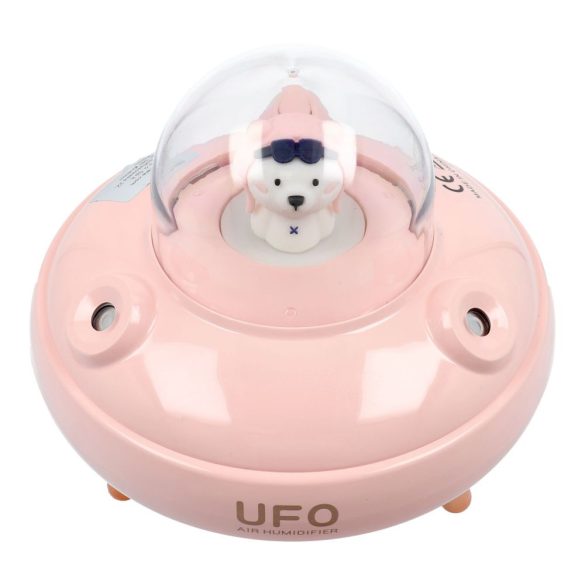 UFO Aromadiffúzor/párásító - rózsaszín