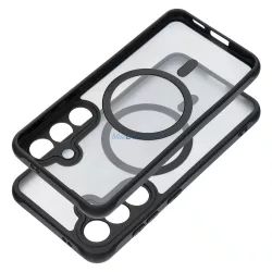   Full Matte Mag Cover MagSafe kompatibilis tok Samsung Galaxy S24 - fekete