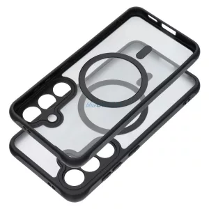 Full Matte Mag Cover MagSafe kompatibilis tok Samsung Galaxy S24 - fekete