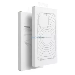   Silicone Zephyr Mag Cover MagSafe-kompatibilis tok iPhone 15 Pro - fehér