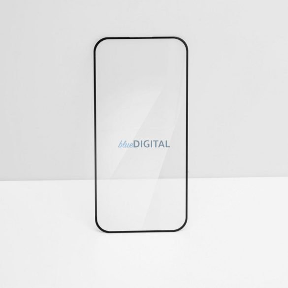 Forcell Ultra Clear Glass edzett üveg fekete szegéllyel iPhone 14 Pro Max