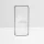Forcell Ultra Clear Glass edzett üveg fekete szegéllyel iPhone 11 Pro/X/XS