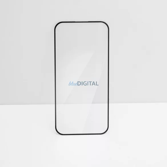 Forcell Ultra Clear Glass edzett üveg fekete szegéllyel iPhone 11 Pro/X/XS
