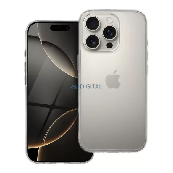 CLEAR CASE 2mm GRID tok iPhone 16 Pro - átlátszó