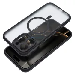   FULL MATTE MAG COVER MagSafe-kompatibilis tok iPhone 16 Pro Max - fekete