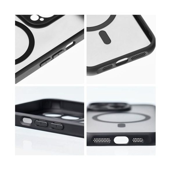 FULL MATTE MAG COVER MagSafe-kompatibilis tok iPhone 16 Pro Max - fekete