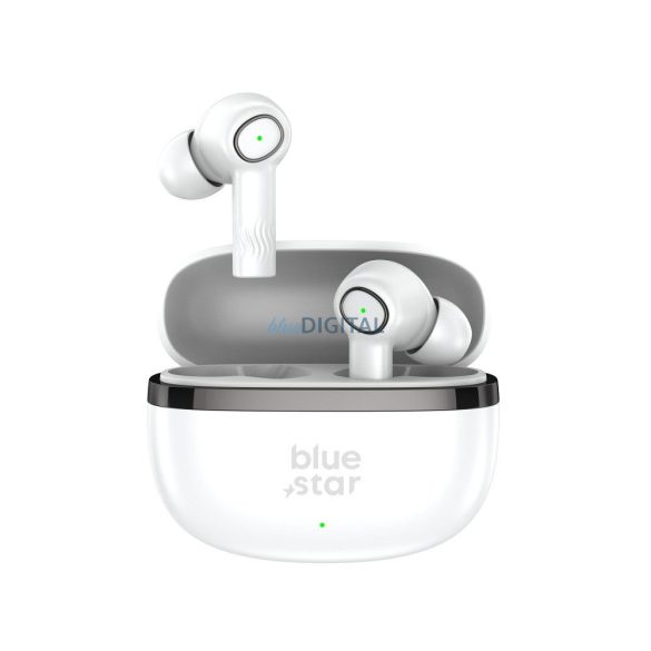 Blue Star AC20C TWS bluetooth vezeték nélküli fülhallgató ENC - fehér