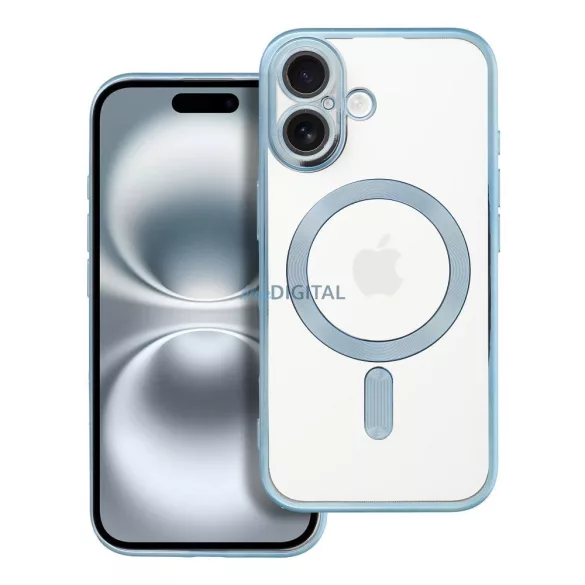 ELECTRO MAG MagSafe-kompatibilis tok iPhone 16 - kék