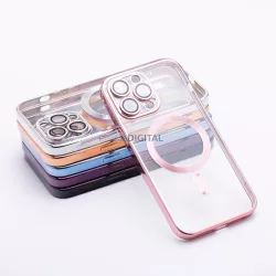   ELECTRO MAG MagSafe-kompatibilis tok iPhone 16 Pro - rózsaarany