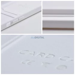 CARD kártyatartós tok iPhone 16 Plus - fehér