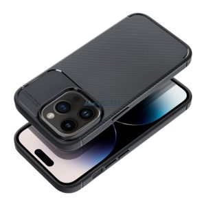 CARBON PREMIUM tok iPhone 16 Pro - fekete