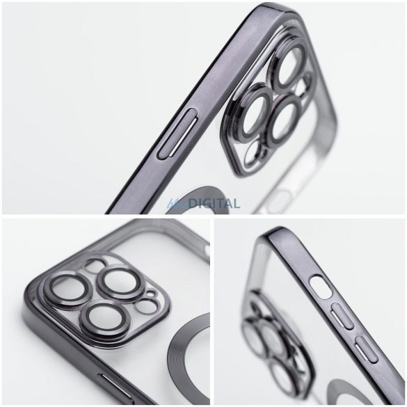 ELECTRO MAG MagSafe-kompatibilis tok iPhone 16 Pro - fekete