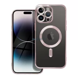   ELECTRO MAG MagSafe-kompatibilis tok iPhone 16 Plus - rózsaszín - arany színű