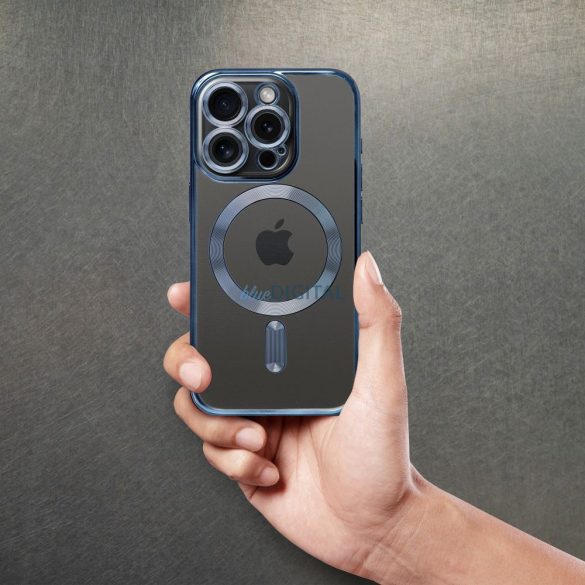 ELECTRO MAG MagSafe-kompatibilis tok iPhone 16 Pro - kék titánium