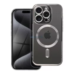   ELECTRO MAG MagSafe-kompatibilis tok iPhone 16 Pro Max - szürke titánium
