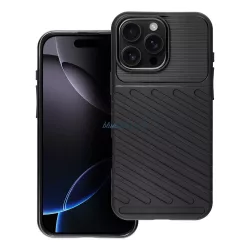 THUNDER tok iPhone 16 Pro Max - fekete