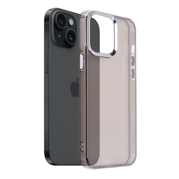 PEARL tok iPhone 16 Plus - szürke átlátszó