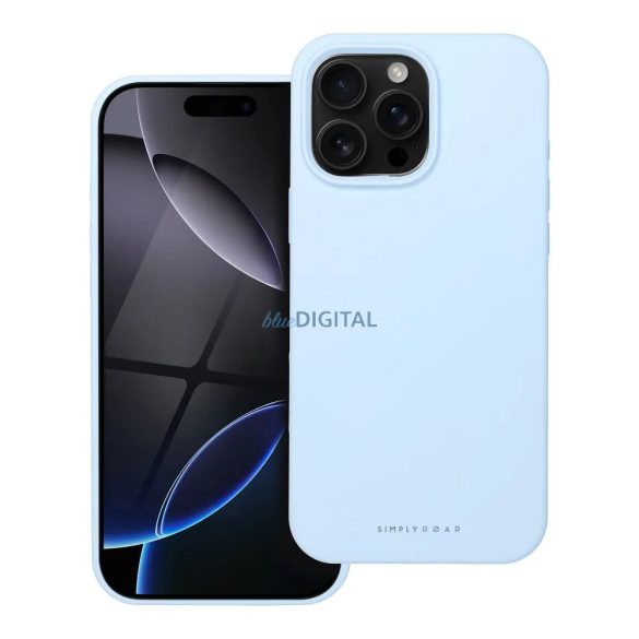 Roar Cloud Skin tok iPhone 16 Pro Max - kék
