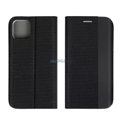 SENSITIVE könyvtok iPhone 16 Plus - fekete