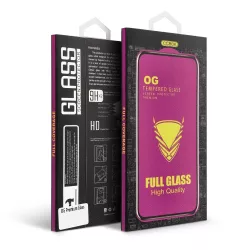   OG Premium Glass edzett üveg fekete szegéllyel iPhone 16 Pro Max