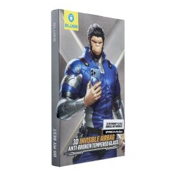   5D Mr. Monkey Glass (Airbag Anti-broken) üvegfólia fekete szegéllyel iPhone 15 Pro Max