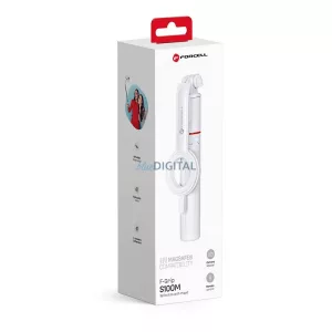 FORCELL F-GRIP MagSelfie S100M selfie stick és vezeték nélküli remote control fehér