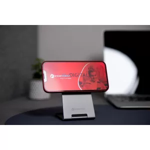 Forcell Matt Glass edzett üveg fekete szegéllyel iPhone 15 Plus