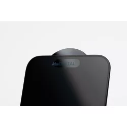   Forcell Matt Glass edzett üveg fekete szegéllyel iPhone 13 Pro/14