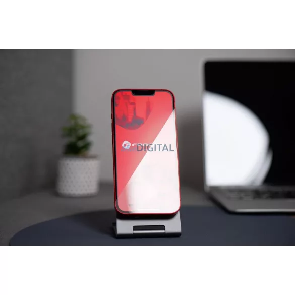 Forcell Matt Glass edzett üveg fekete szegéllyel iPhone 14 Pro Max